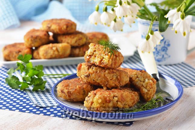 Котлеты с рисом и сайрой рецепт с пошагово Котлеты с рисом и сайрой рецепт с пошагово
