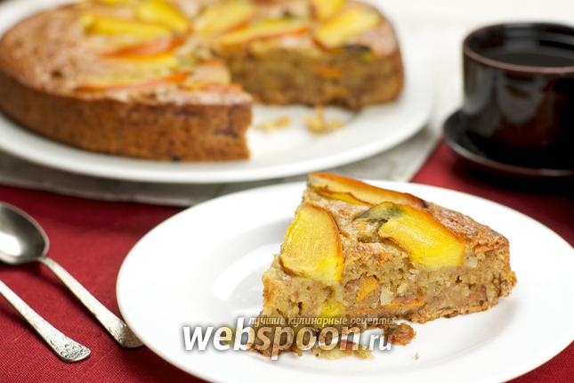 Фото Торт с хурмой и коньяком