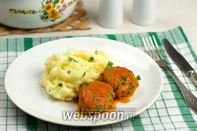 Фото Тефтели с рисом