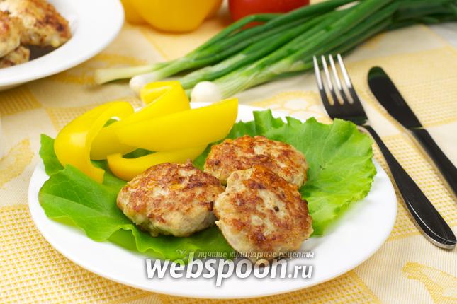Фото Куриные котлеты с сыром пармезан