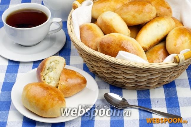 Фото Пирожки с рисом и яйцом печёные