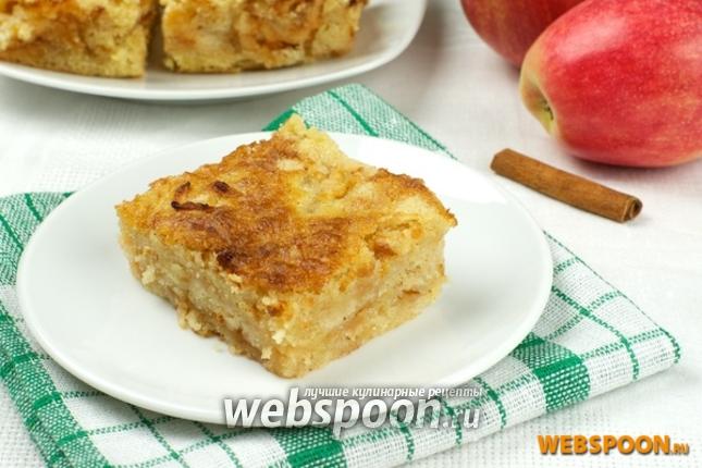 Рецепт Насыпной яблочный пирог