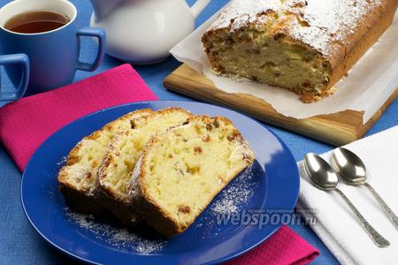 Фото рецепта Кекс лимонно-творожный