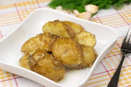 Молодой картофель в сухарях видео рецепт