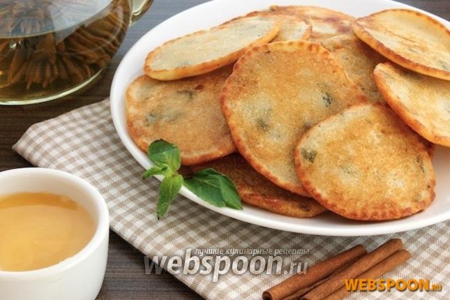 Фото Оладьи с мятой и корицей