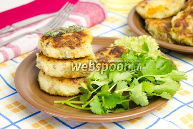 Фото Овощные котлеты из картофеля и шампиньонов