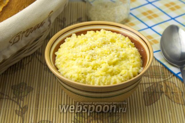 Фото Кукурузная каша с пшеном