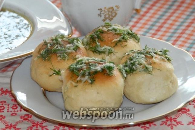 Фото Пампушки с чесноком