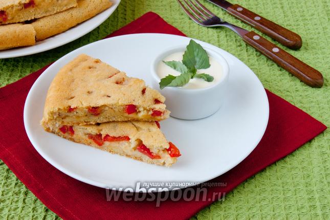 Фото Имбирный пирог с овощами