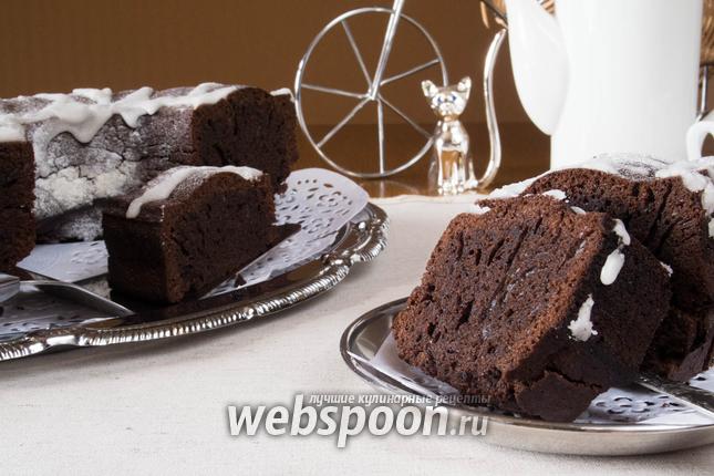 Фото Шоколадный кекс с корицей