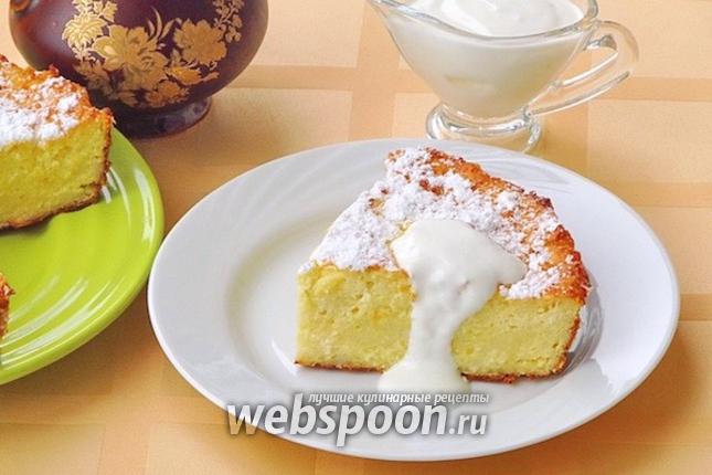 Фото Творожная запеканка с молоком