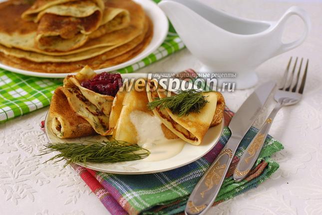 Фото Творожные блины