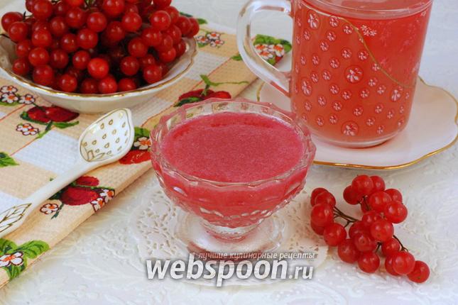 Фото Желе из калины