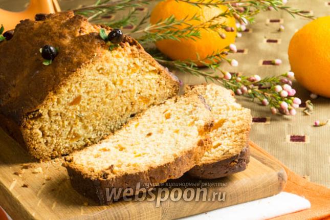 Фото Кекс медовый с курагой