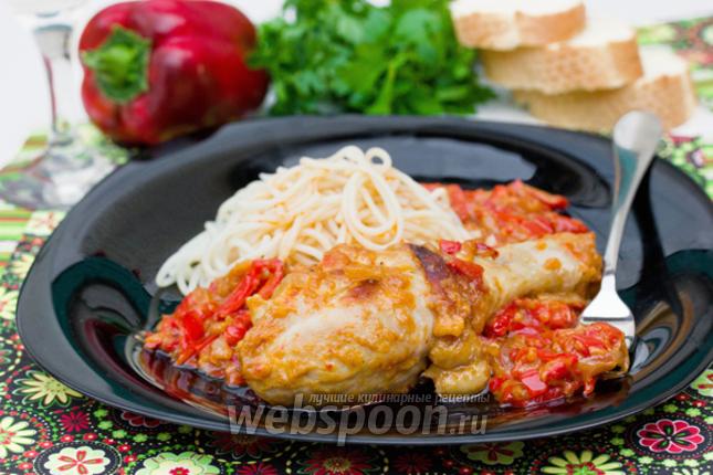 Фото Паприкаш из курицы