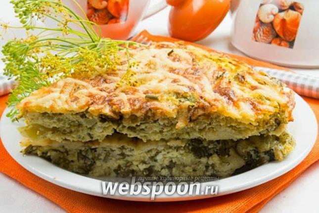 Фото Запеканка из брокколи с сыром