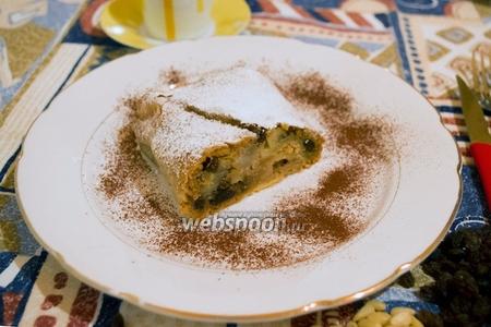 Фото рецепта Штрудель с грушами