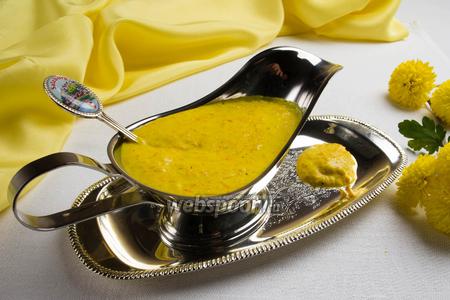 Фото рецепта Шафрановый соус для мясных блюд