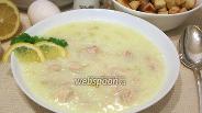 Фото рецепта Греческий суп Авголемоно