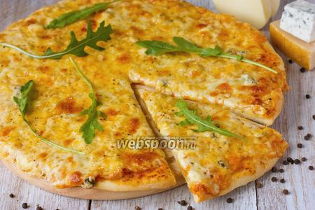 Фото рецепта Пицца «Пять сыров»