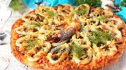 Фото рецепта Пицца с морепродуктами