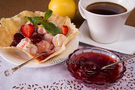 Фото рецепта Конфитюр из клубники