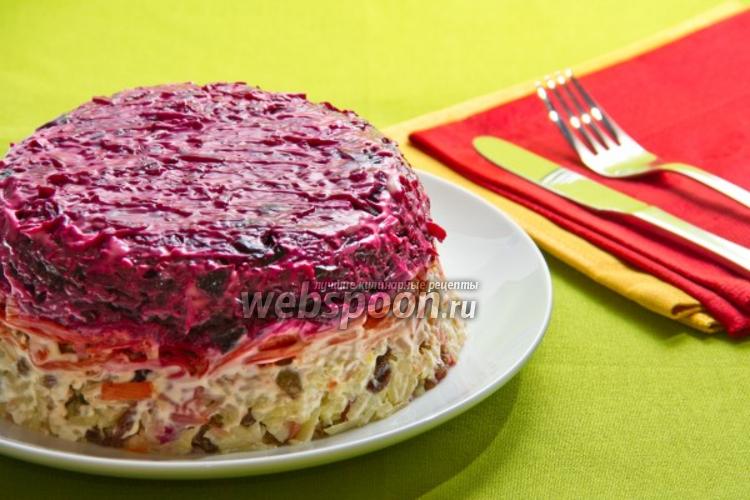 Овощной торт со свеклой - 65 фото