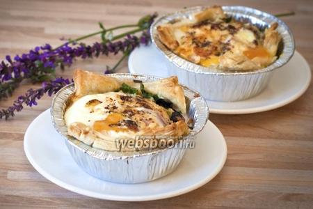 Фото рецепта Яичница в тесте с сыром