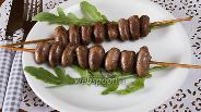Фото рецепта Шашлык из куриных сердечек в соевом маринаде