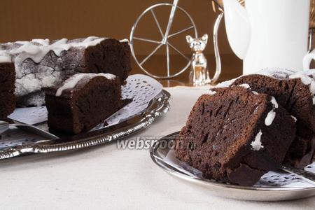 Фото рецепта Шоколадный кекс с корицей