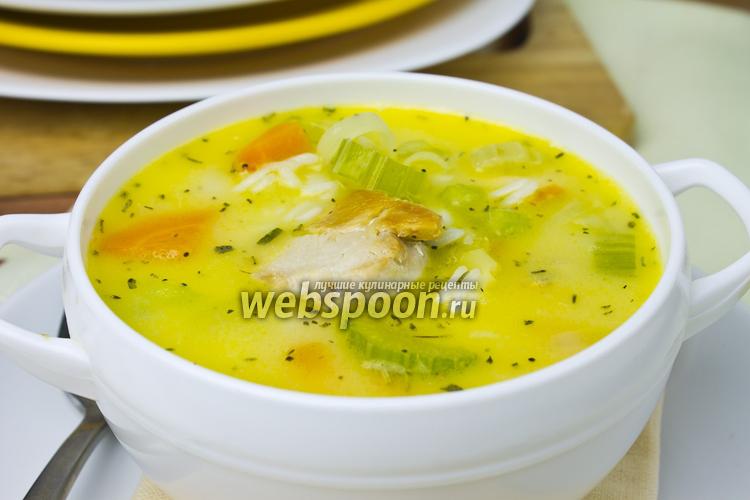 Фото Куриный суп с овощами