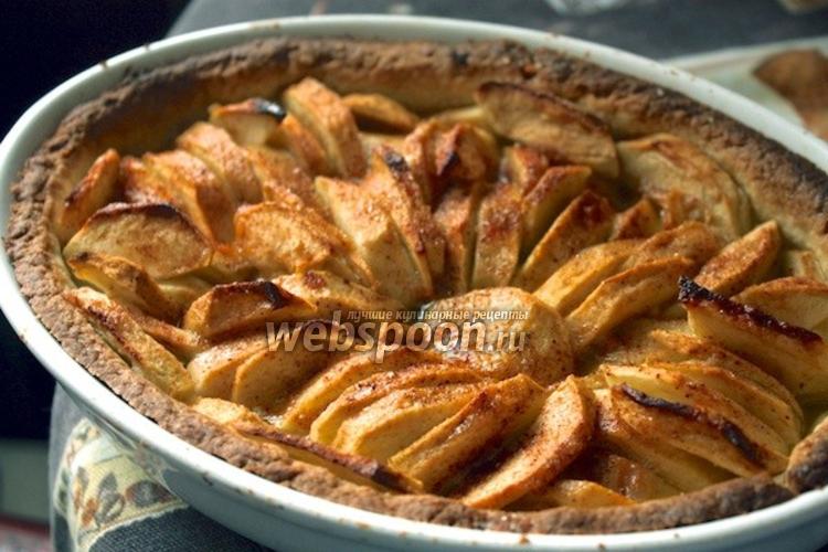 Фото Французский яблочный пирог