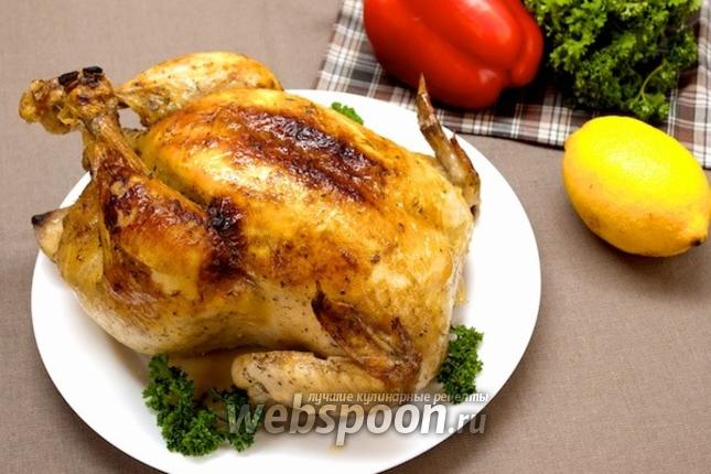 Фото Курица запечённая с французкими травами