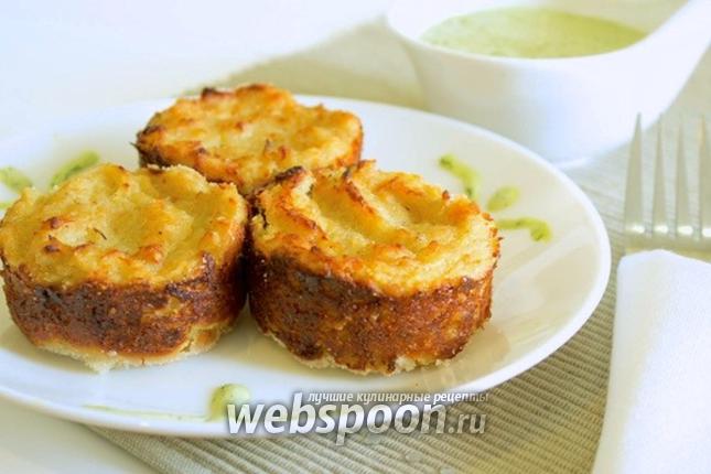 Фото Картофельная бабка с куриной грудкой