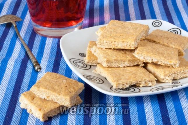 Фото Кунжутное печенье на сметане