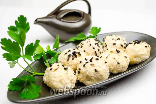 Фото Куриные биточки на пару