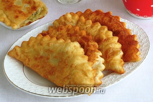 Фото Чебуреки с рыбой