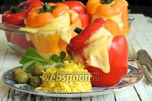 Смотреть Перец фаршированный куриным филе, рисом, мангольдом и годжи рецепт с фото, как приготовить на Webspoon.ru видео Смотреть Перец фаршированный куриным филе, рисом, мангольдом и годжи рецепт с фото, как приготовить на Webspoon.ru видео