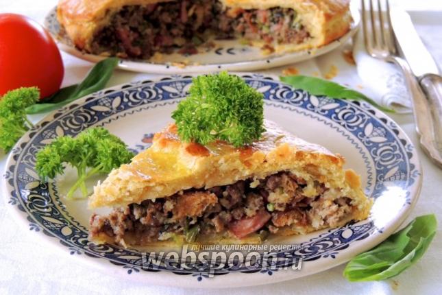 Фото Хурский мясной пирог