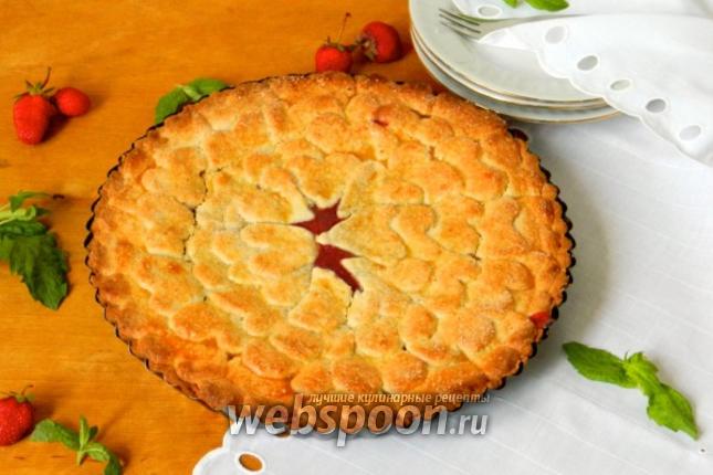 Фото Клубничный пирог