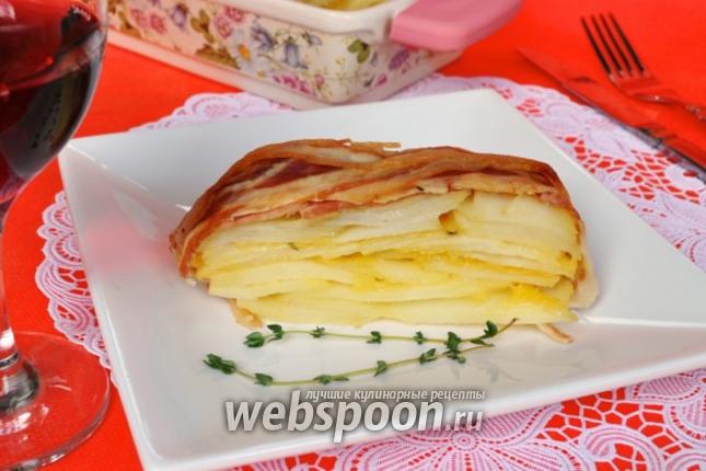 Фото Картофельный мильфей