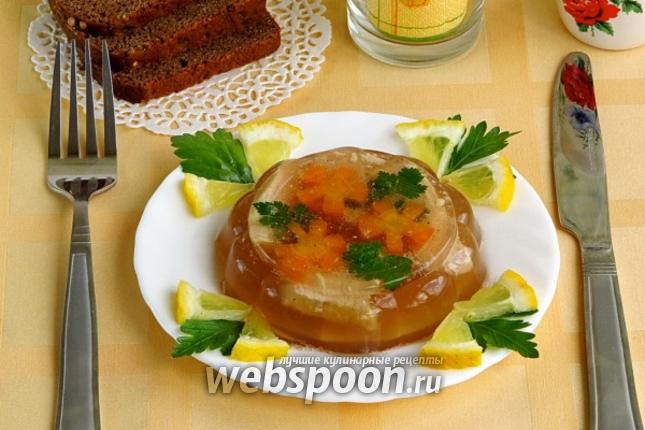 Фото Заливное из курицы