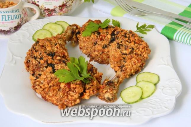Фото Курица с арахисовой корочкой