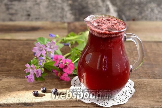 Фото Черничный квас