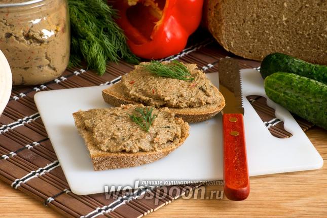 Фото Паштет печёночный с овощами