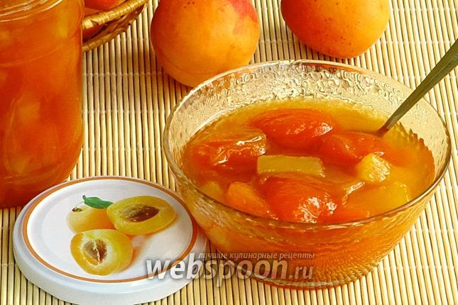 Рецепт Абрикосовое варенье с кусочками ананаса