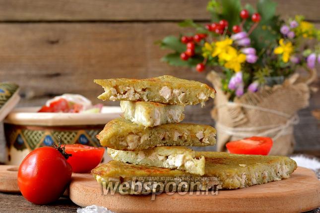 Фото Дерун с начинкой
