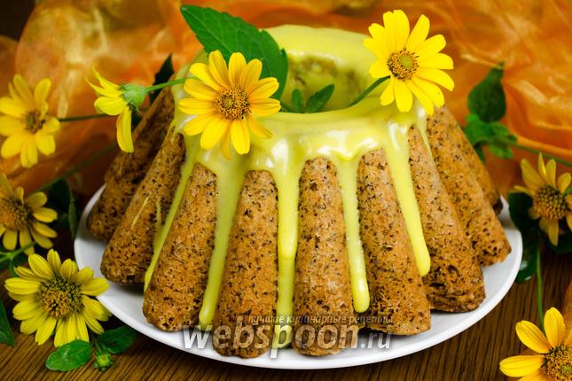 Фото Маковый кекс на белках