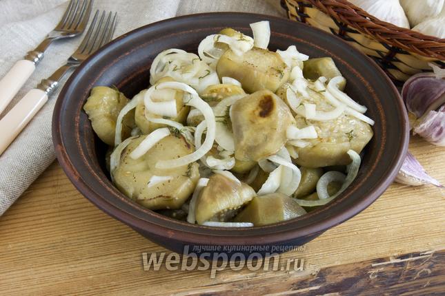 Фото Маринованные баклажаны