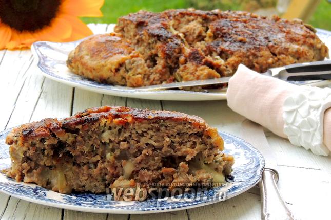 Фото Мясной рулет с сыром